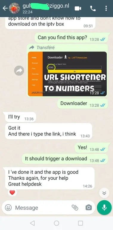 WhatsApp Kundenbewertung — Hervorragender Support auf Deutsch
